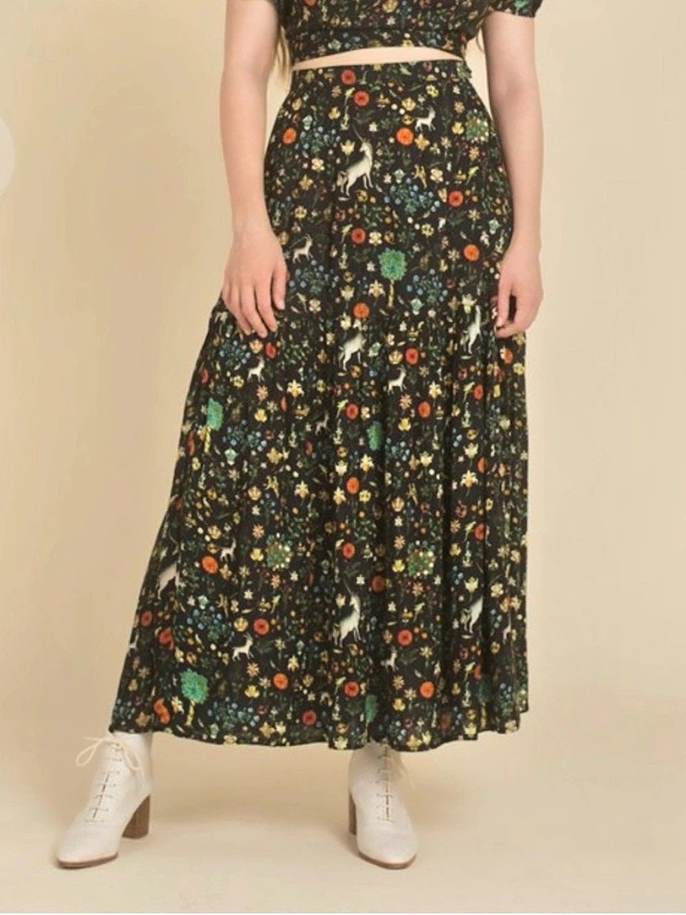 Samantha Pleet Freda Skirt size 6 in Illuminated Print